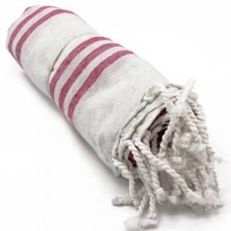 Serenityy Hamman Spa Towel - Sunset Pink - 90x170 cm - Size: Bath Sheet - thumbnail 2