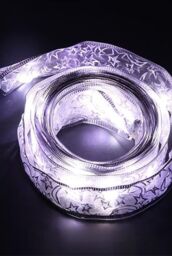 Groundlevel LED Ribbon Shape Fairy Lights - Cool White 1 Length - thumbnail 2