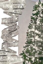 Groundlevel LED Ribbon Shape Fairy Lights - Cool White 1 Length - thumbnail 3