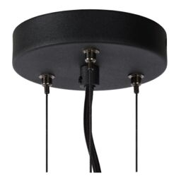 Lucide 'OLIVIA' Dimmable Adjustable Indoor Stylish Modern Pendant Light 3xE27 in Grey - thumbnail 3