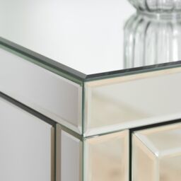 Birlea Valencia 6 Drawer Chest Mirrored in Silver - thumbnail 3