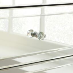 Birlea Valencia 6 Drawer Chest Mirrored in Silver - thumbnail 4