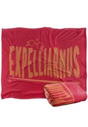 Warner Brothers Harry Potter The Hogwarts School Expelliarmus Blanket 152 x 127 cm in White - thumbnail 2
