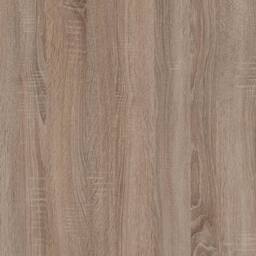 Wyld Haus Foxwhisk Tall Glazed Narrow Display Unit White Gloss & Truffle Oak - thumbnail 6