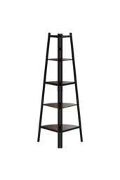 5-Tier Vintage Plant Stand in Brown - thumbnail 6