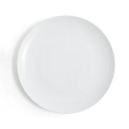 Glim & Glam Dinner Set 18 Piece Crockery Dinnerware Coupe in White - thumbnail 3