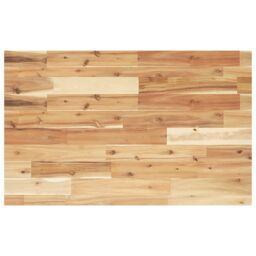 Berkfield Home Desk Top Oil Finished 80x50x4 cm Solid Wood Acacia in Brown - Size: 80 x 50 x 4 cm - thumbnail 1