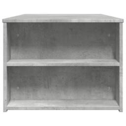 Berkfield Home Coffee Table Concrete Grey 102x55x42 cm Engineered Wood - Size: 102 x 55 x 42 cm - thumbnail 5