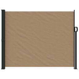 Berkfield Home Retractable Side Awning Taupe 160x300 cm