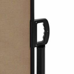 Berkfield Home Retractable Side Awning Taupe 160x300 cm - thumbnail 8