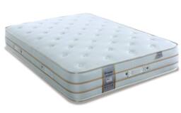 Bedmaster Havana 2000 Pocket Sprung Memory Foam Mattress in White - Size: Small Single - thumbnail 6