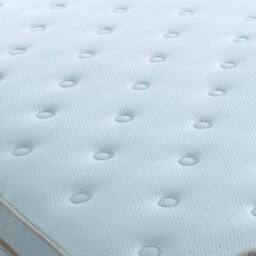 Bedmaster Havana 2000 Pocket Sprung Memory Foam Mattress in White - Size: Small Single - thumbnail 5