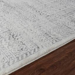 Livabliss Floransa Vintage Traditional Boho Living Dining Rug in Grey - Size: 120 cm x 170 cm - thumbnail 3