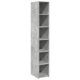 Berkfield Home Highboard Concrete Grey 30x41x185 cm Engineered Wood - Size: 30 x 41 x 185 cm - thumbnail 3