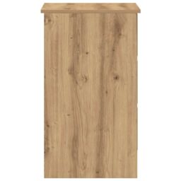 Berkfield Home Desk Artisan Oak 90x45x76 cm Engineered Wood in Brown - Size: 90 x 45 x 76 cm - thumbnail 7