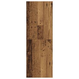 Berkfield Home TV Cabinet with Shelf Old wood 37 x 37 x 107 cm Engineered wood in Brown - thumbnail 8