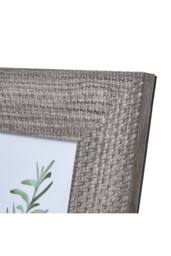 KDMD Woven 4x6 Photo Frame - Rustic, Modern Farmhouse Decor in Grey - thumbnail 2