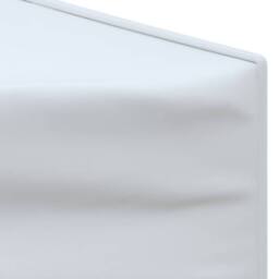 Berkfield Home Sturdy Folding Party Tent with Sidewalls White 2x2 m - thumbnail 5