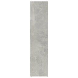 Berkfield Home Book Cabinet/Room Divider Concrete Grey 105x24x102 cm - Size: 105 x 24 x 102 cm - thumbnail 6