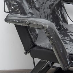 Hinsinc Plastic Clear PVC Protective Massage Tables Cover For Beauty Spa Bed - thumbnail 4