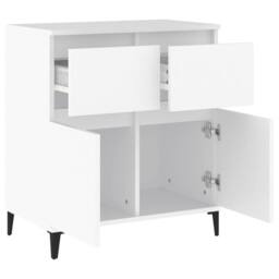 Berkfield Home Sideboard White 60x35x70 cm Engineered Wood - Size: 60 x 35 x 70 cm - thumbnail 6