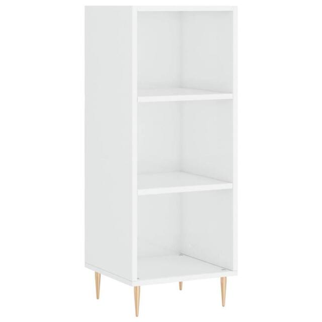 Berkfield Home Sideboard High Gloss White 34.5x32.5x90 cm Engineered Wood - image 1