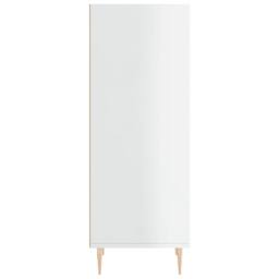 Berkfield Home Sideboard High Gloss White 34.5x32.5x90 cm Engineered Wood - thumbnail 5