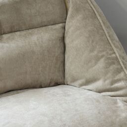 icon Cecilia Bean Bag Sofa Grey Giant Chenille Bean Bag Chair in Beige - Size: 2XL - thumbnail 7