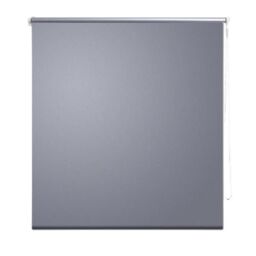 Berkfield Home Roller Blind Blackout 60 x 120 cm Grey - thumbnail 2