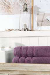 CHRISTY 'Antalya' Turkish Cotton Premium Loose Towels in Purple - thumbnail 1