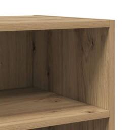 Berkfield Home Sideboard Artisan Oak 57x35x75 cm Engineered Wood in Brown - Size: 57 x 35 x 75 cm - thumbnail 7