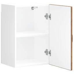 Berkfield Home Kitchen Wall Cabinet Kalmar Old Wood Engineered Wood in Brown - thumbnail 6