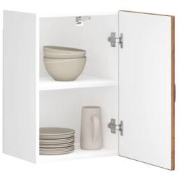 Berkfield Home Kitchen Wall Cabinet Kalmar Old Wood Engineered Wood in Brown - thumbnail 2