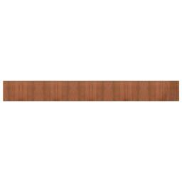 Berkfield Home Rug Rectangular Brown 60x500 cm Bamboo - Size: Medium