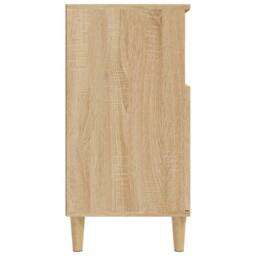 Berkfield Home Sideboard Sonoma Oak 60x35x70 cm Engineered Wood in Tan - Size: 60 x 35 x 70 cm - thumbnail 7