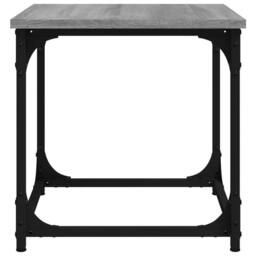 Berkfield Home Side Table Grey Sonoma 40x40x40 cm Engineered Wood - Size: 40 x 40 x 40 cm - thumbnail 6