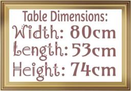 SPOT ON DEALZ White High Gloss Dining Table & 2 Chairs Set, Metal Frame & MDF Top - thumbnail 4