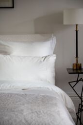 Soak&Sleep White 400TC Egyptian Cotton Flat Sheet - Size: King Flat - thumbnail 1
