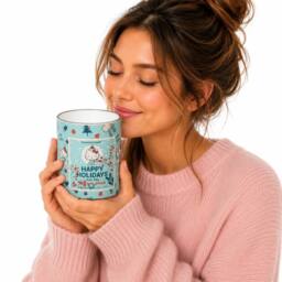 Hello Kitty Festive Spice Scented Candle, 213g, 35 Hour Burn Time in Yellow - Size: Medium - thumbnail 5