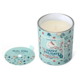 Hello Kitty Festive Spice Scented Candle, 213g, 35 Hour Burn Time in Yellow - Size: Medium - thumbnail 3