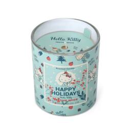 Hello Kitty Festive Spice Scented Candle, 213g, 35 Hour Burn Time in Yellow - Size: Medium - thumbnail 2