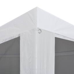 Berkfield Home Party Tent with 10 Mesh Sidewalls 12x3 m in White - thumbnail 4