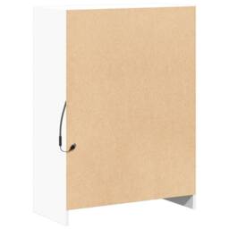 Berkfield Home Sideboard with LED White 72x34x100 cm Engineered Wood - Size: 72 x 34 x 100 cm - thumbnail 9