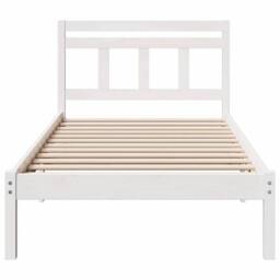 Berkfield Home Traditional White 90 x 200 cm Solid pine wood - thumbnail 5