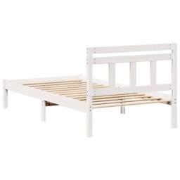 Berkfield Home Traditional White 90 x 200 cm Solid pine wood - thumbnail 7