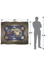 Avatar: The Last Airbender Avatar The Last Airbender Map Silky Touch Super Soft Throw Blanket 152 X 127 cm in White - thumbnail 5