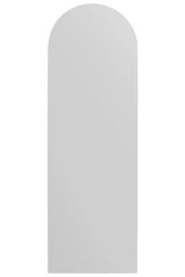 "MirrorOutlet Frameless Arched Leaner/Wall Mirror 59"" X 20"" (150CM X 50CM) in Silver - Size: 1 Pack" - thumbnail 3