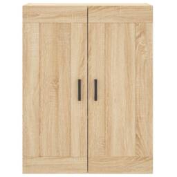 Berkfield Home Wall Mounted Cabinet Sonoma Oak 69.5x34x90 cm Engineered Wood in Brown - thumbnail 6