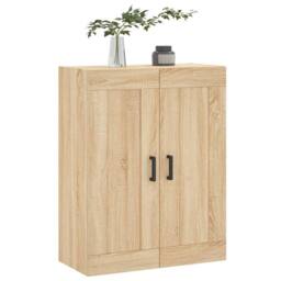 Berkfield Home Wall Mounted Cabinet Sonoma Oak 69.5x34x90 cm Engineered Wood in Brown - thumbnail 4