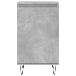 Berkfield Home Sideboard Concrete Grey 40x35x70 cm Engineered Wood in White - Size: 40 x 35 x 70 cm - thumbnail 5